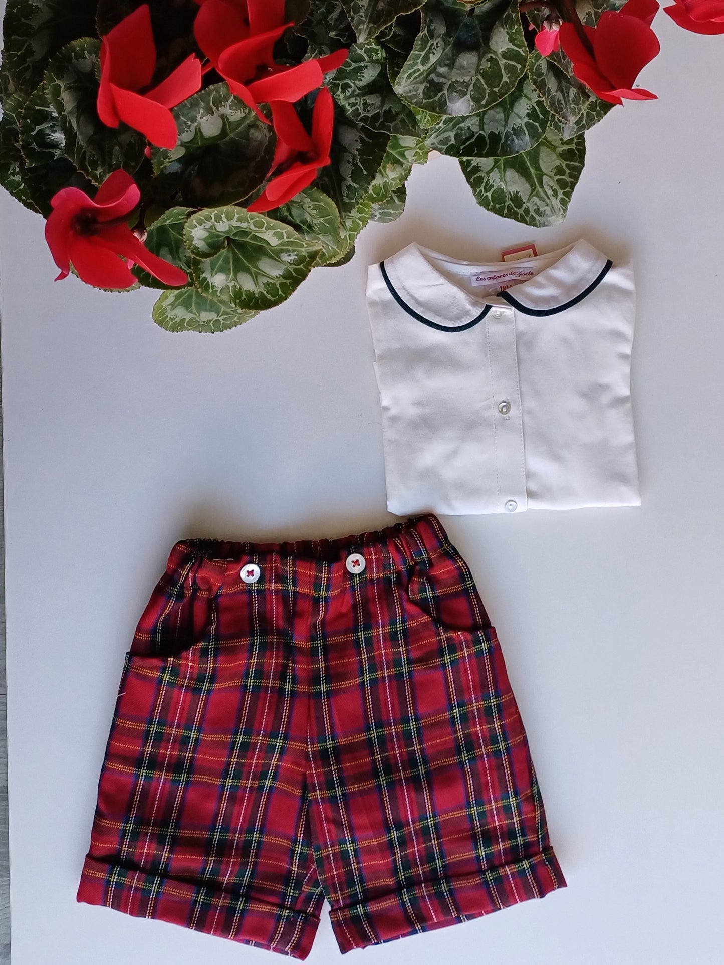 Bermuda stile inglese check - bermuda - LES ENFANT DE GISELLE