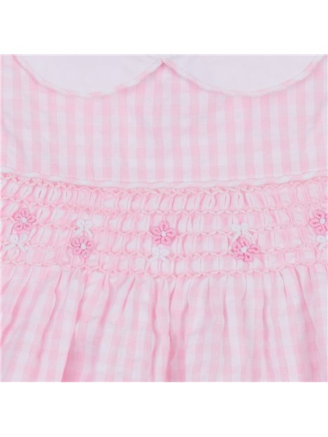 Abito in vichy punto smock - Abiti - malvi