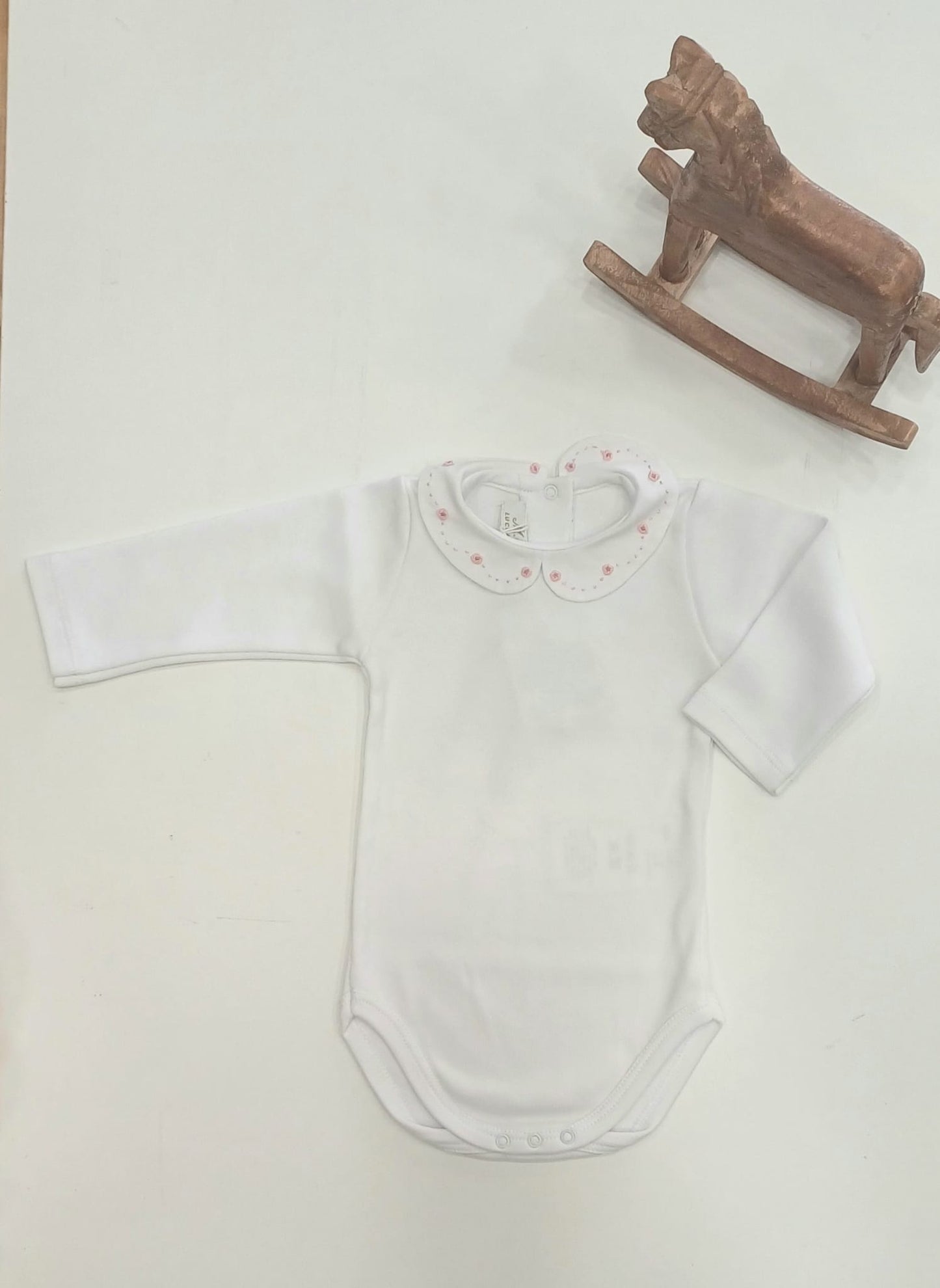 Body ricamato roselline - BODY - Mariella Ferrari