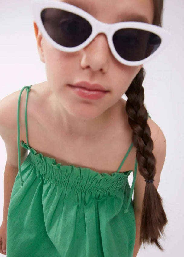 Abito con bretella green - Abiti - Compania Fantastica