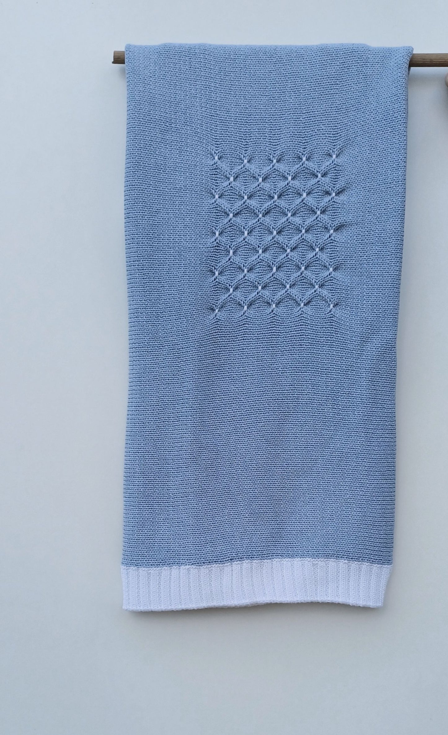 Coperta in cotone nido d'ape - copertina - GUGHELINO