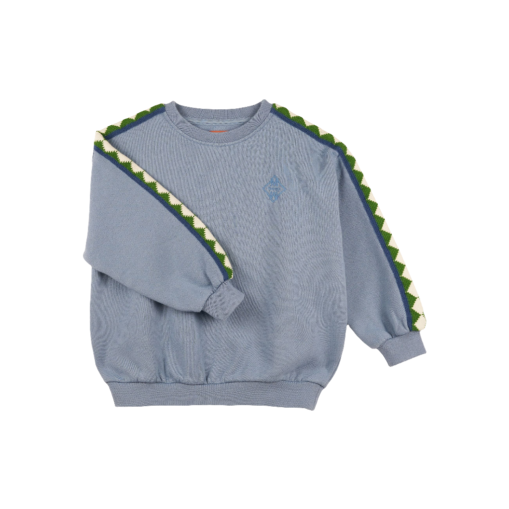 Nico powder blue - Felpe - MORNIGN MESS THERAPY
