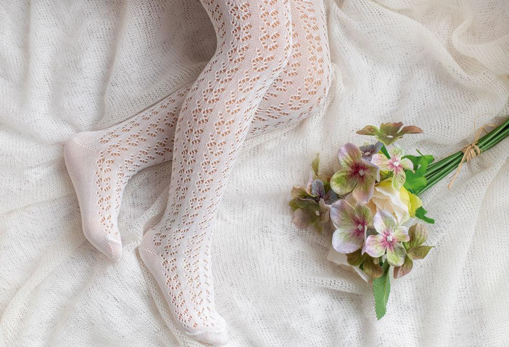 Collant traforati in cotone leggero - MEIA PATA