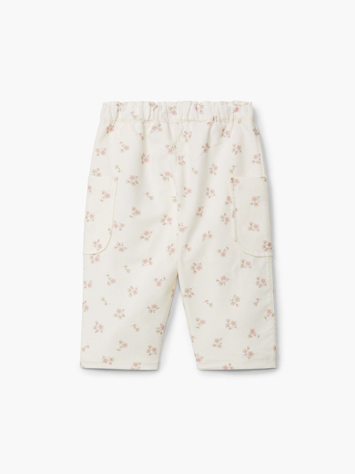 Pantaloni velluto a fiori - Pantaloni - WEDOBLE