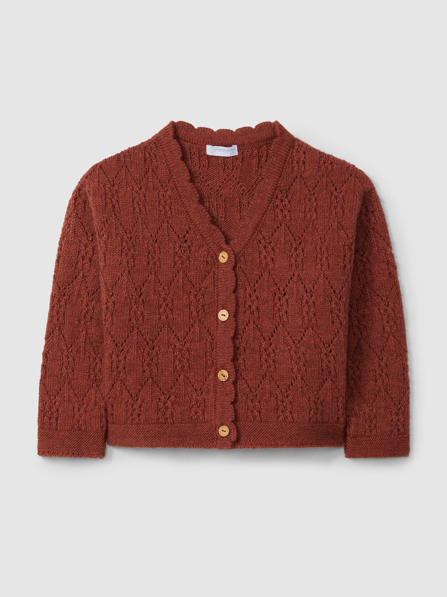 Cardigan punto fantasia - Maglieria - Laranjinha