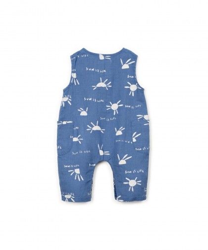 Tutina con stampa di sole - SALOPETTE - PLAYUP