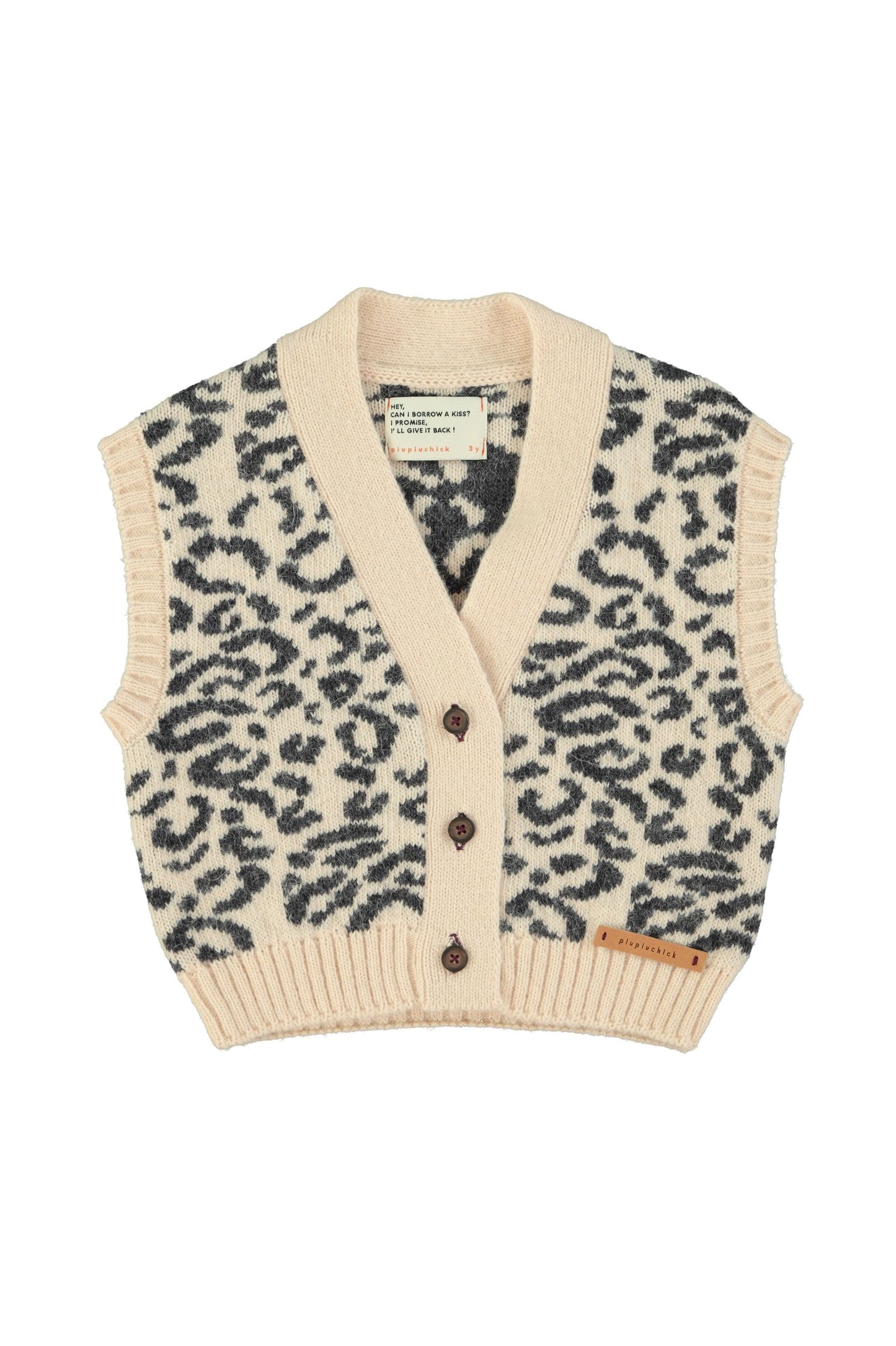 Gilet animal print - Maglieria - piupiuchick