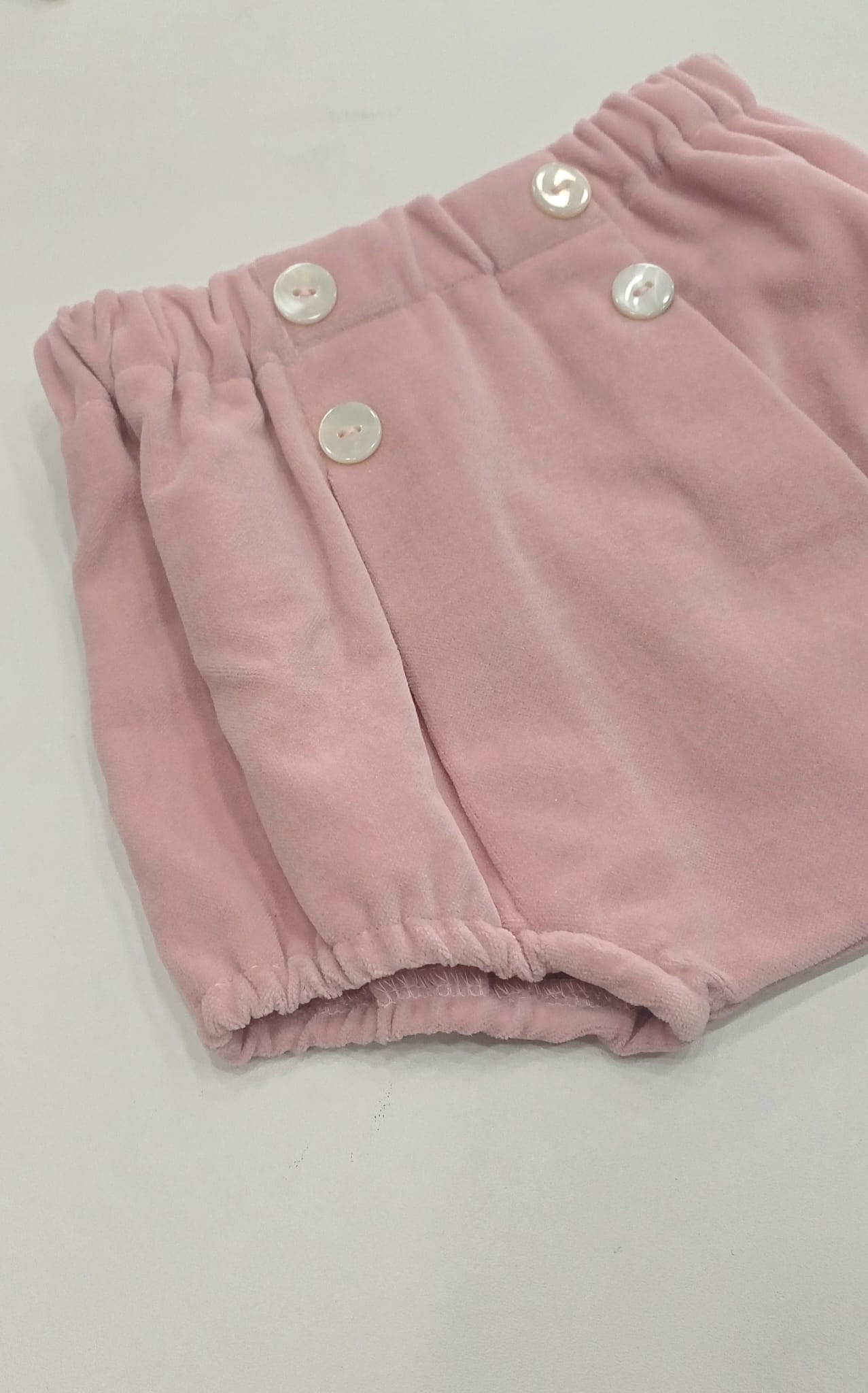 Coulotte con bottoni madreperla - Pantaloni - Mariella Ferrari