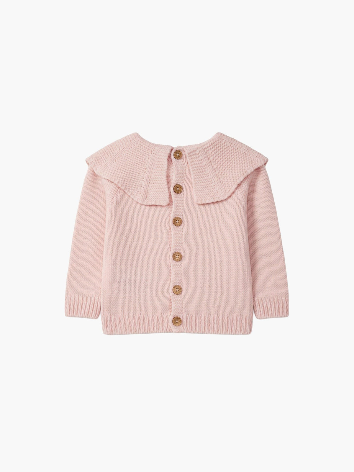 Pull con colletto rosa - Maglieria - WEDOBLE