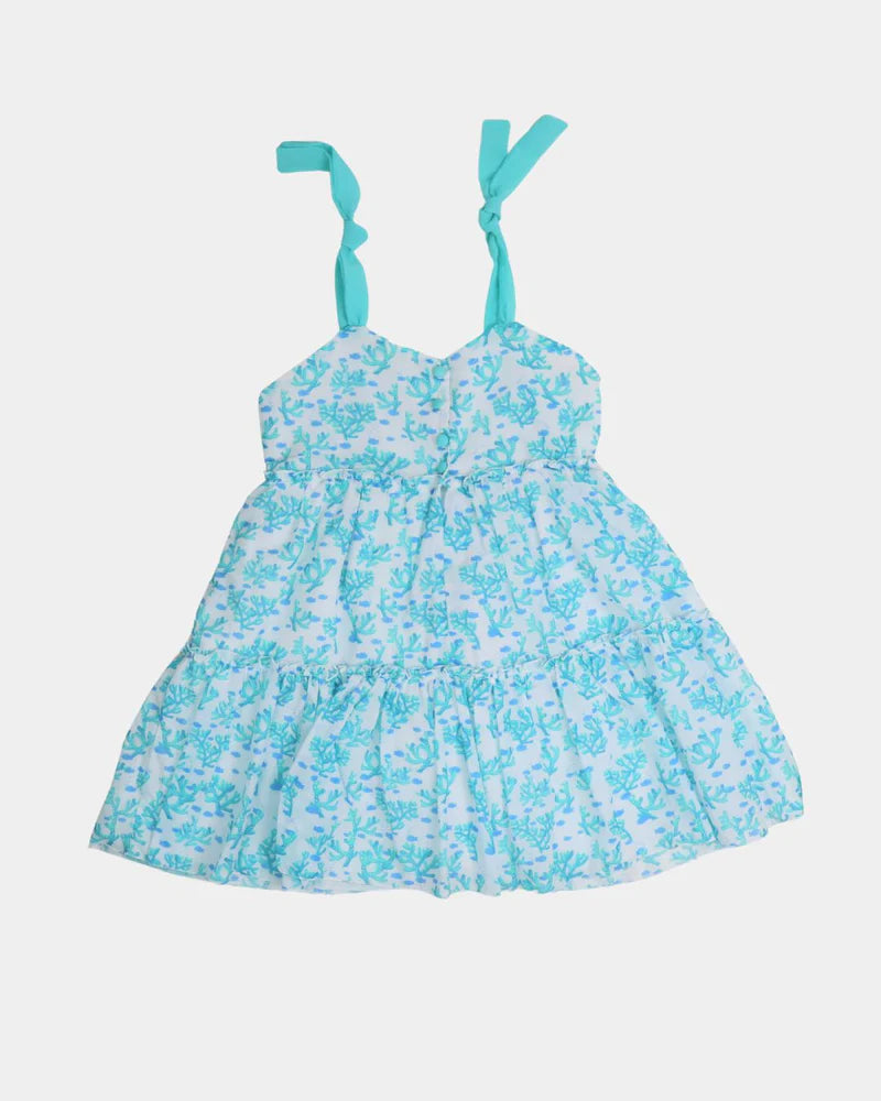 Abito in voile corallo - Abiti - al agua patos