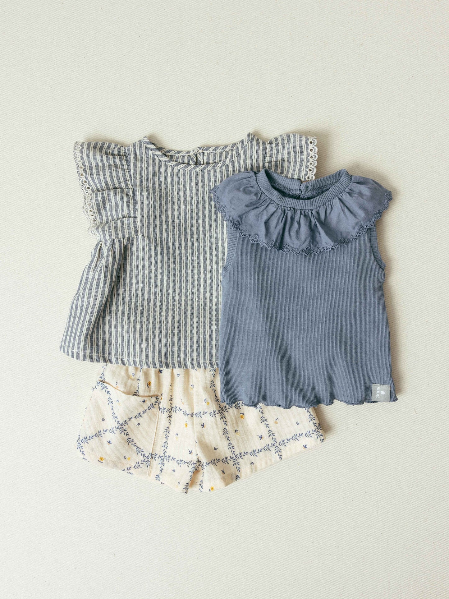 Blousa con ricamo inglese - blousa - SNUG