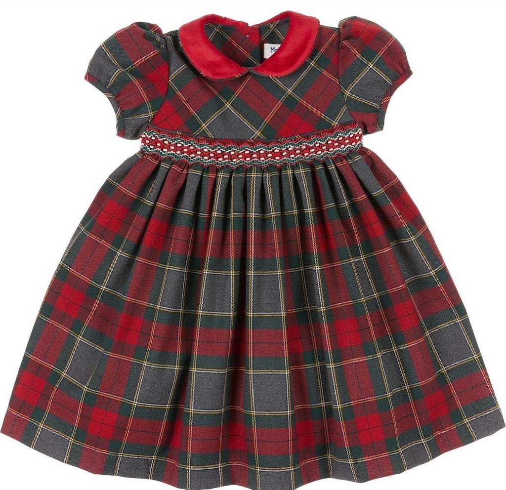 Abito Malvi tartan grigio - Abiti - malvi