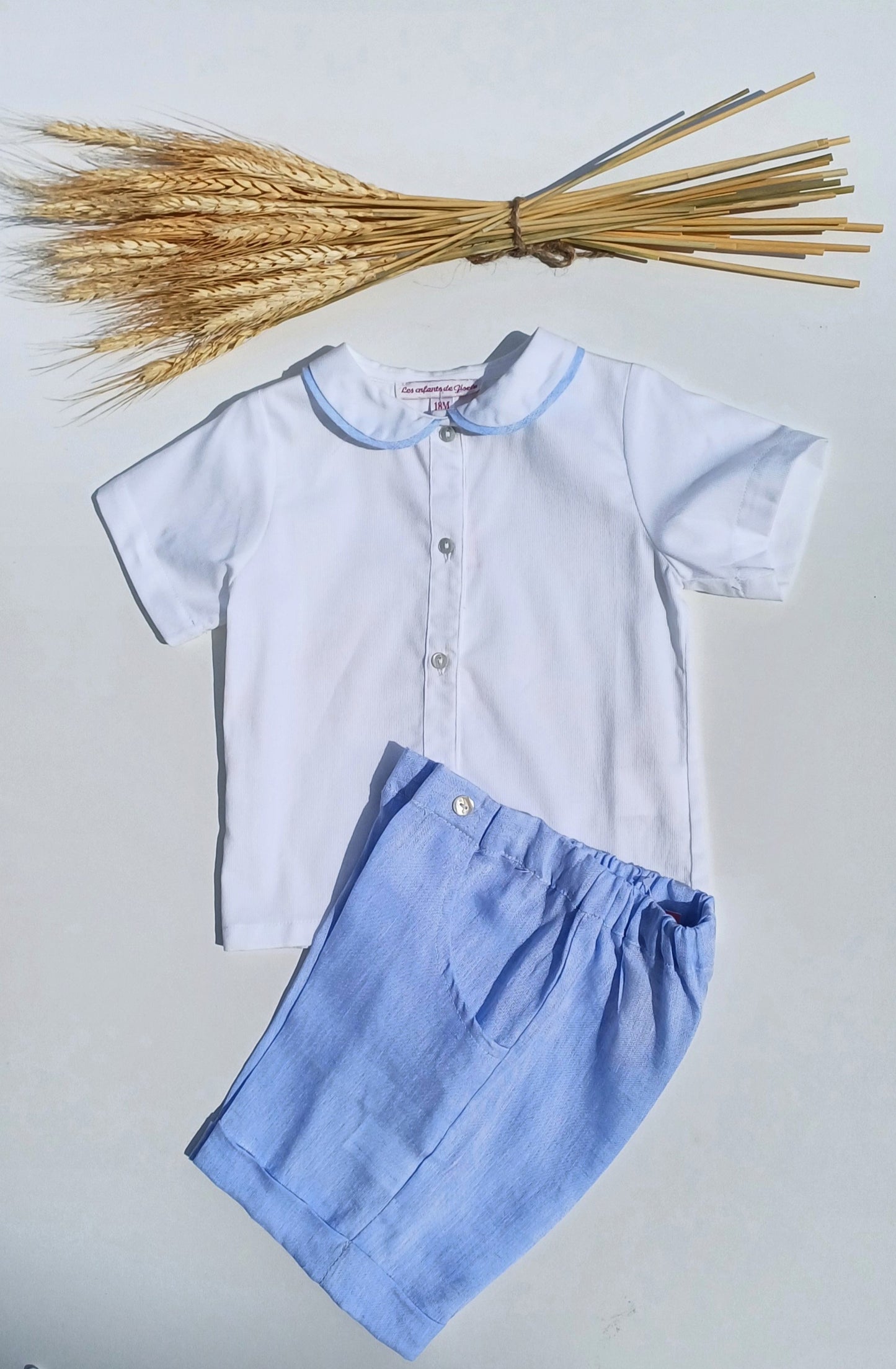 Camicia in piquet - Camicie - LES ENFANT DE GISELLE