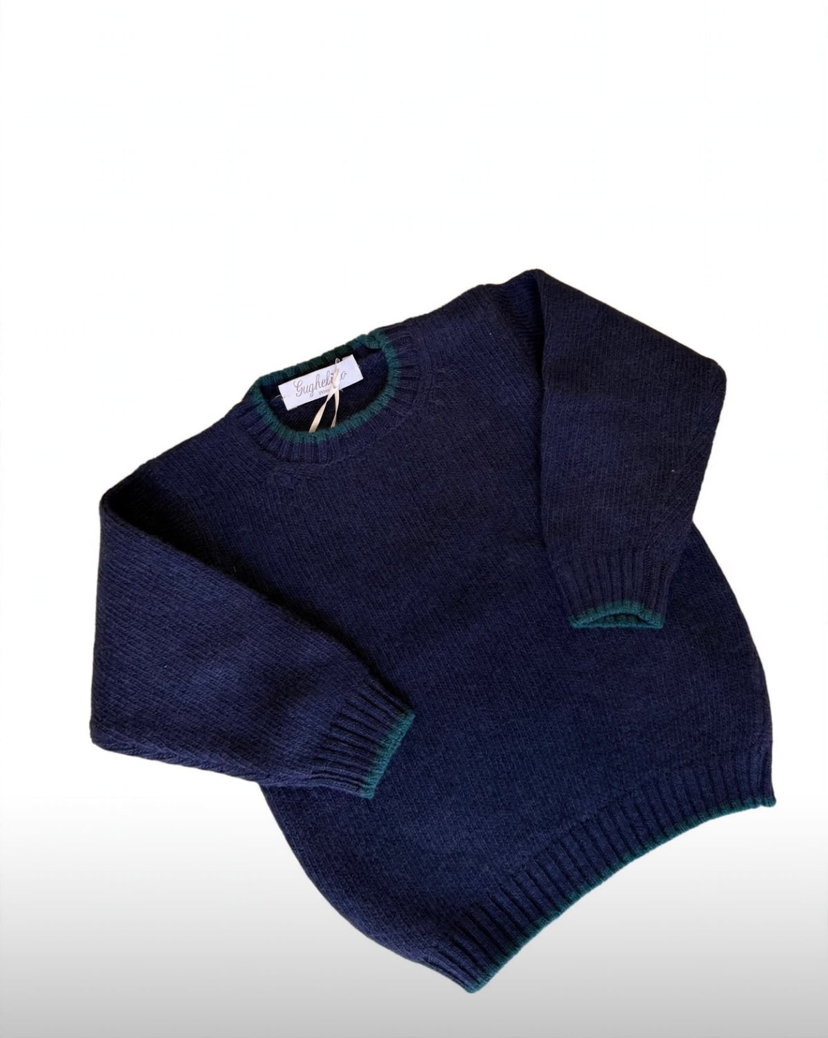 Pull blu profilo verdone - Maglieria - GUGHELINO