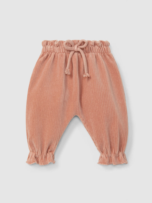 Pantaloni con coulisse decorativa - Pantaloni - Laranjinha