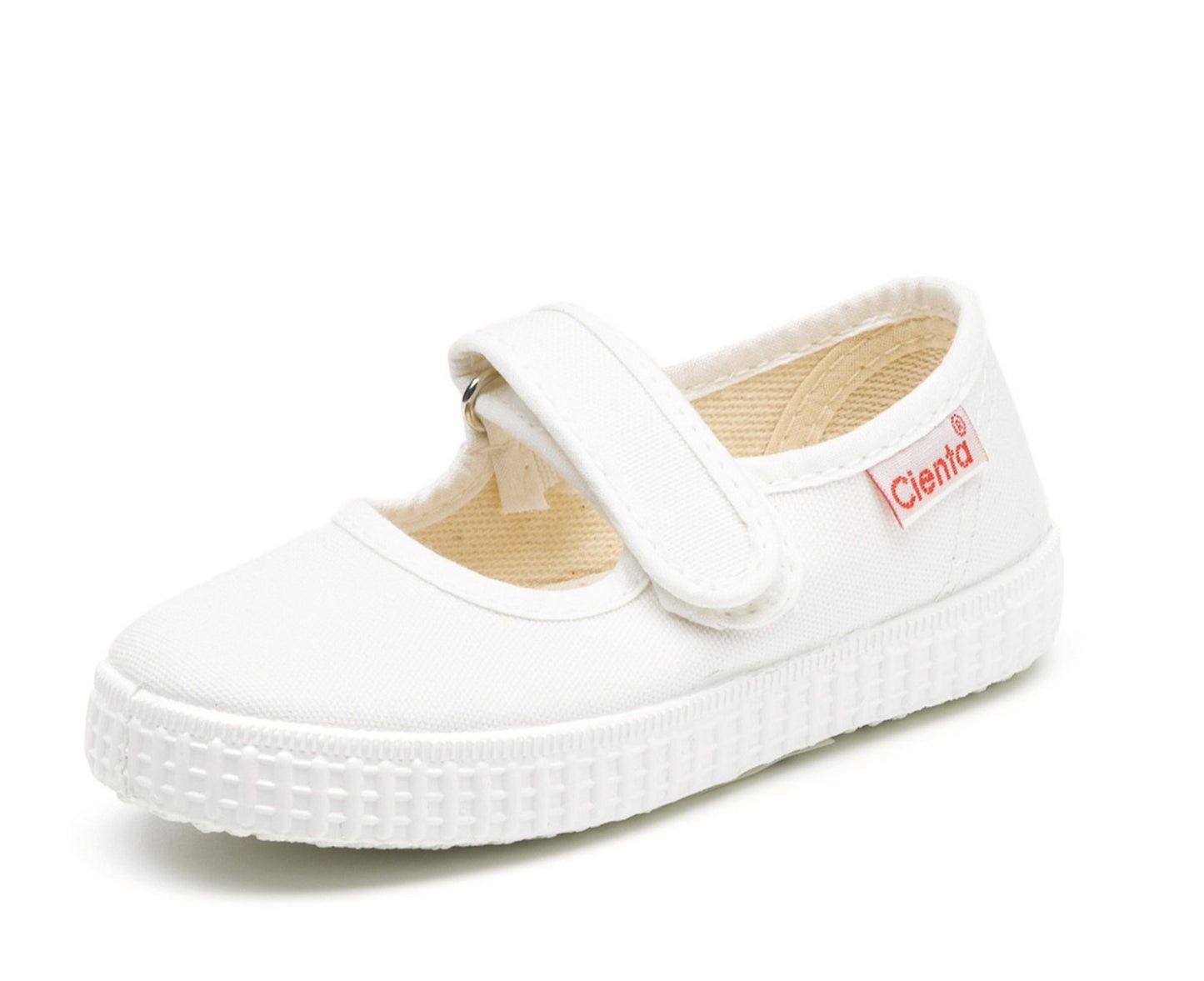 Cienta ballerina in tessuto senza puntalino - Scarpe - CIENTA