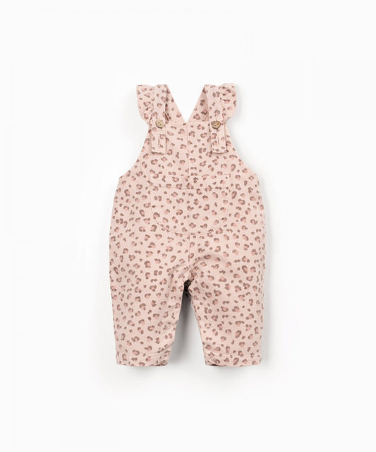 Salopette in twill rosa - SALOPETTE - PLAYUP