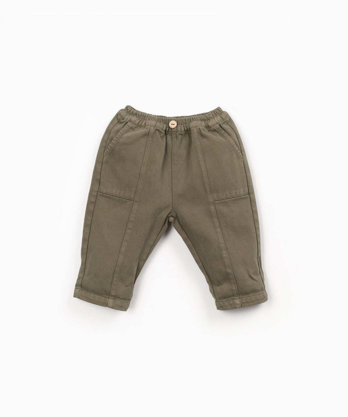 Pantaloni in twill verdi - Pantaloni - PLAYUP