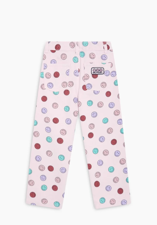 Pantaloni in denim SmileyWorld - Pantaloni - We are the new society