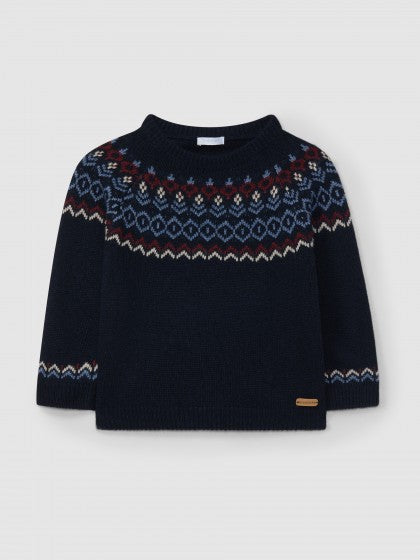 Maglione in maglia jacquard kids - Maglieria - Laranjinha