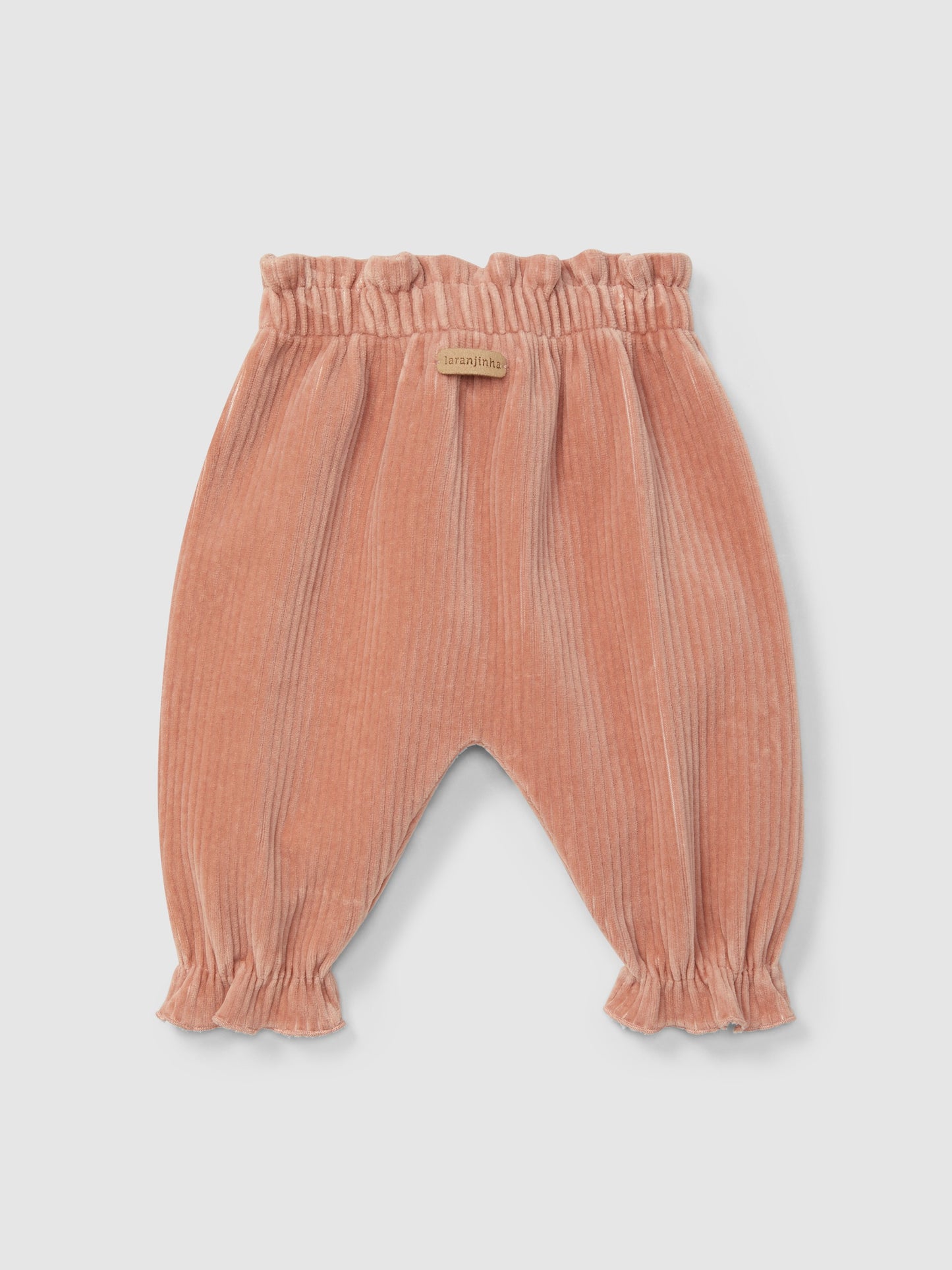 Pantaloni con coulisse decorativa - Pantaloni - Laranjinha