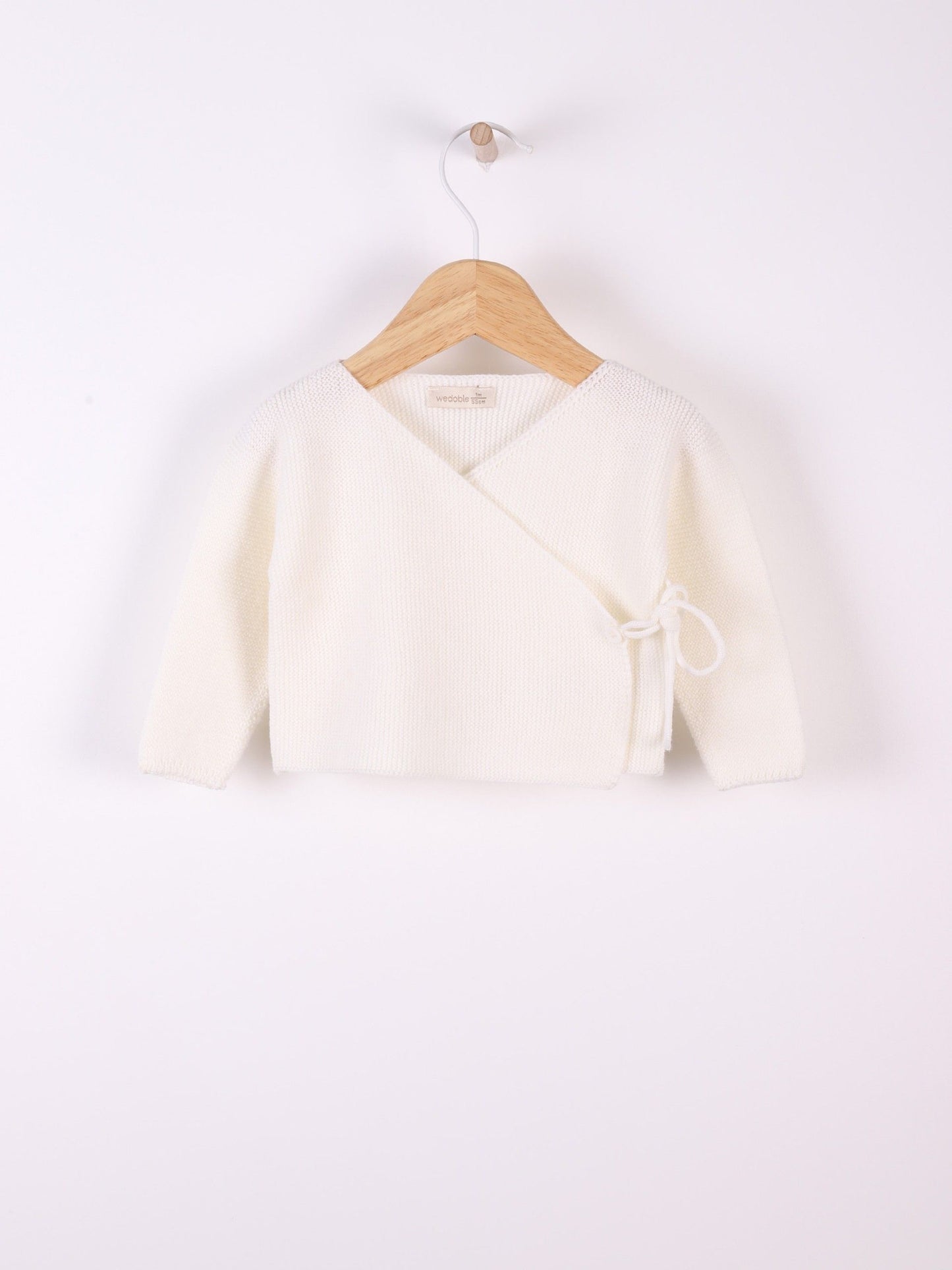Cardigan incrociato in lana - Maglieria - WEDOBLE
