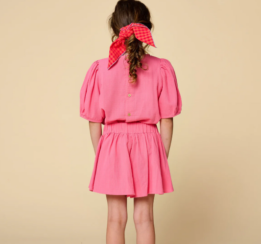 Foulard Check Red - SCIARPA - Petit Blush