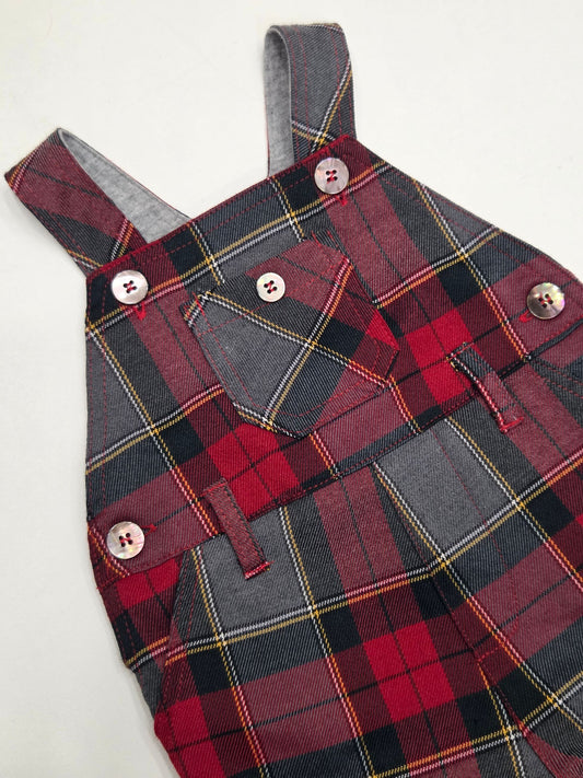 Salopette in tartan - SALOPETTE - malvi