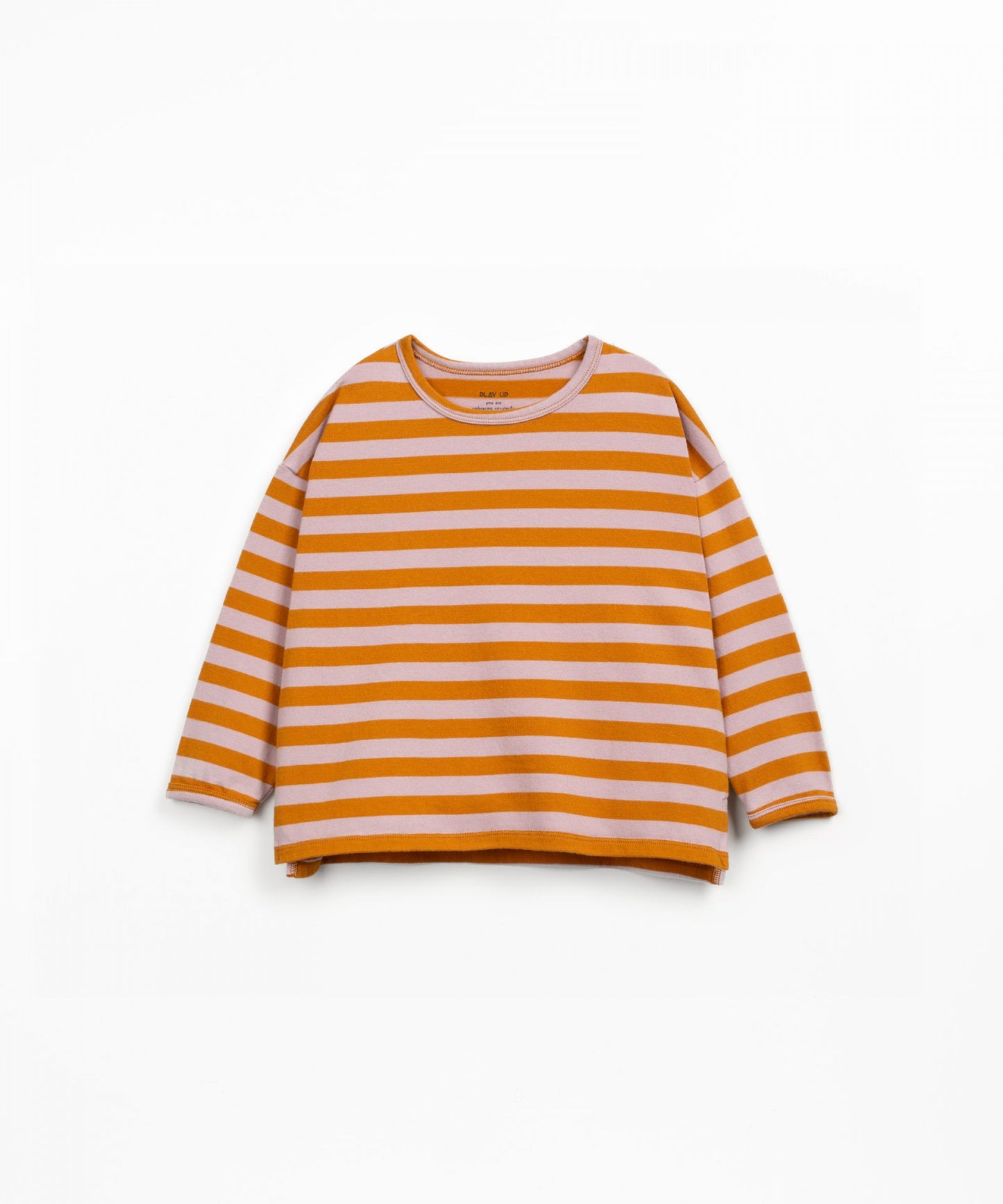 Tshirt a righe arancione e rosa - T-Shirt e Polo - PLAYUP