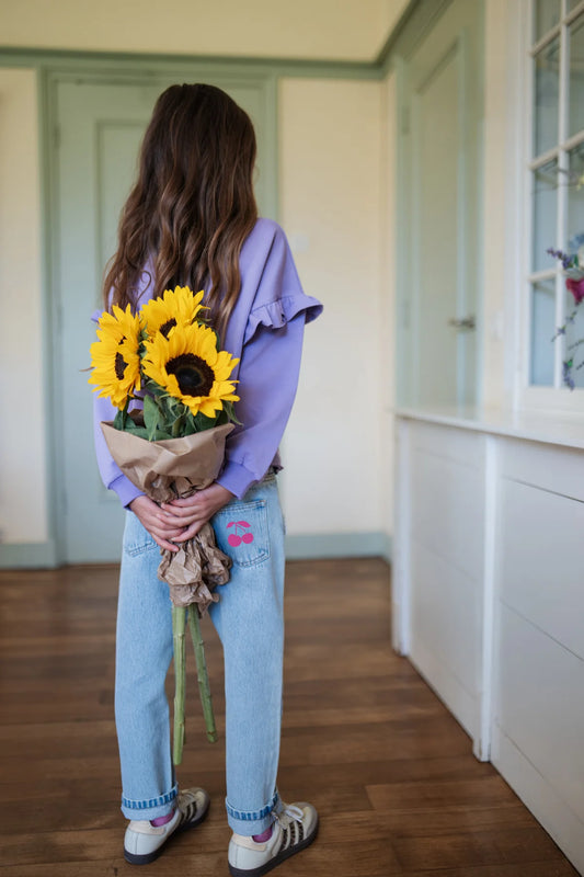 Baggy Fit Jeans - Pantaloni - Petit Blush