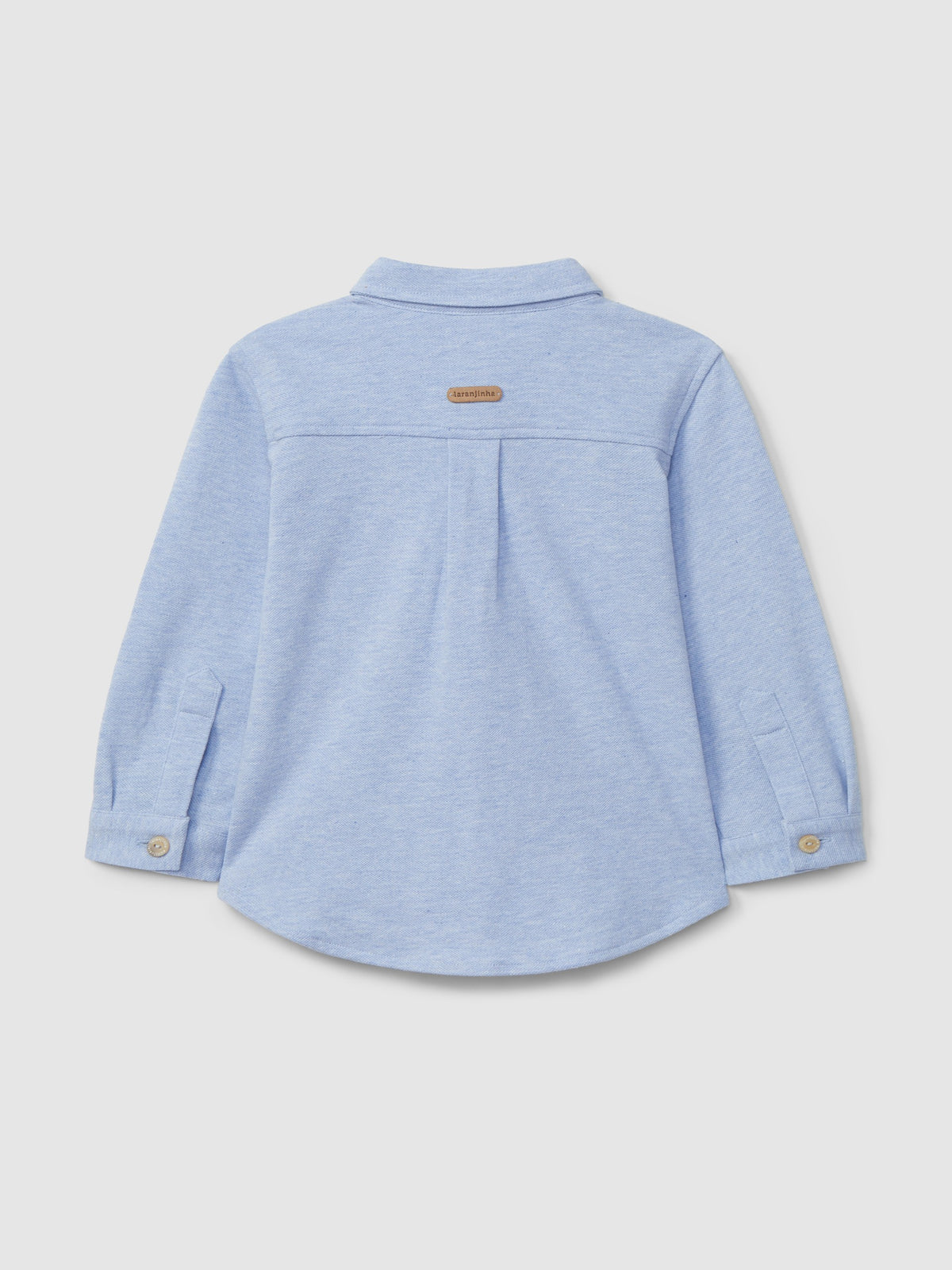 Camicia in piqué azzurra - Camicie - Laranjinha