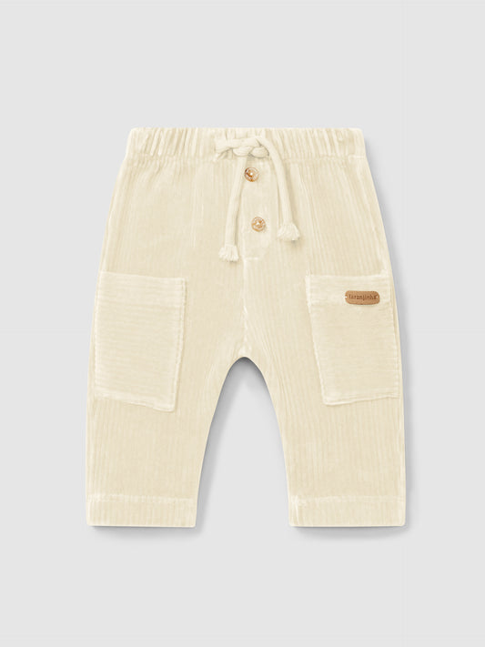 Pantaloni pull up a coste - Pantaloni - Laranjinha