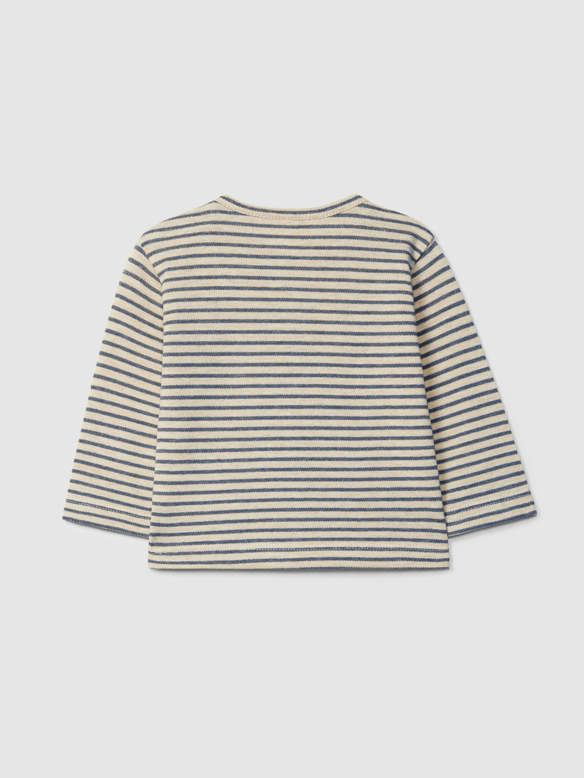 Maglia a maniche lunghe in piqué a righe - T-Shirt e Polo - Laranjinha