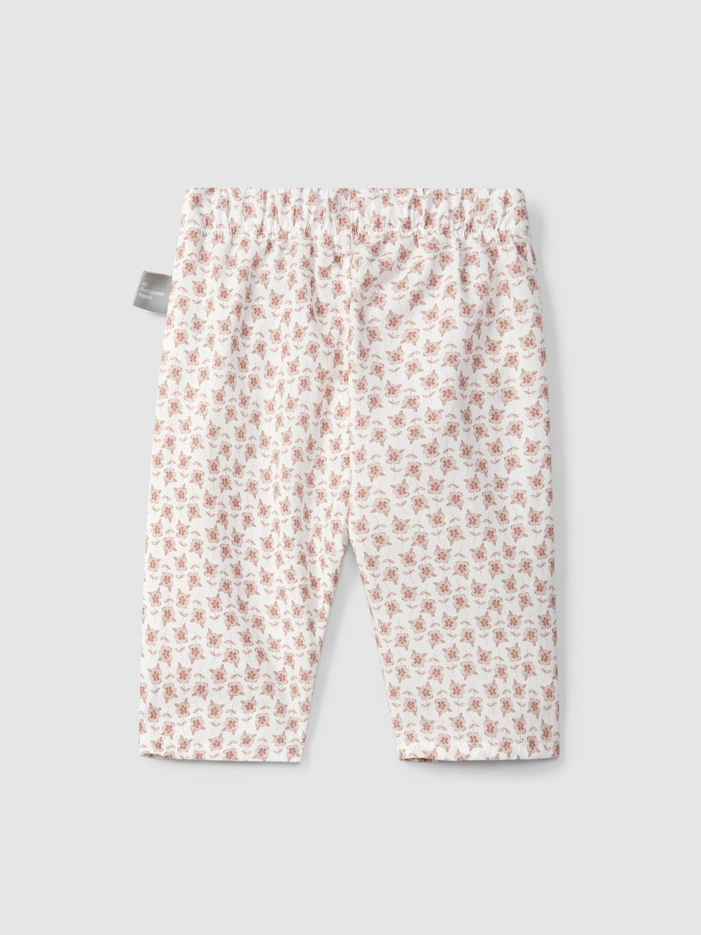 Pantaloni pull-up floreali con dettaglio - Pantaloni - SNUG