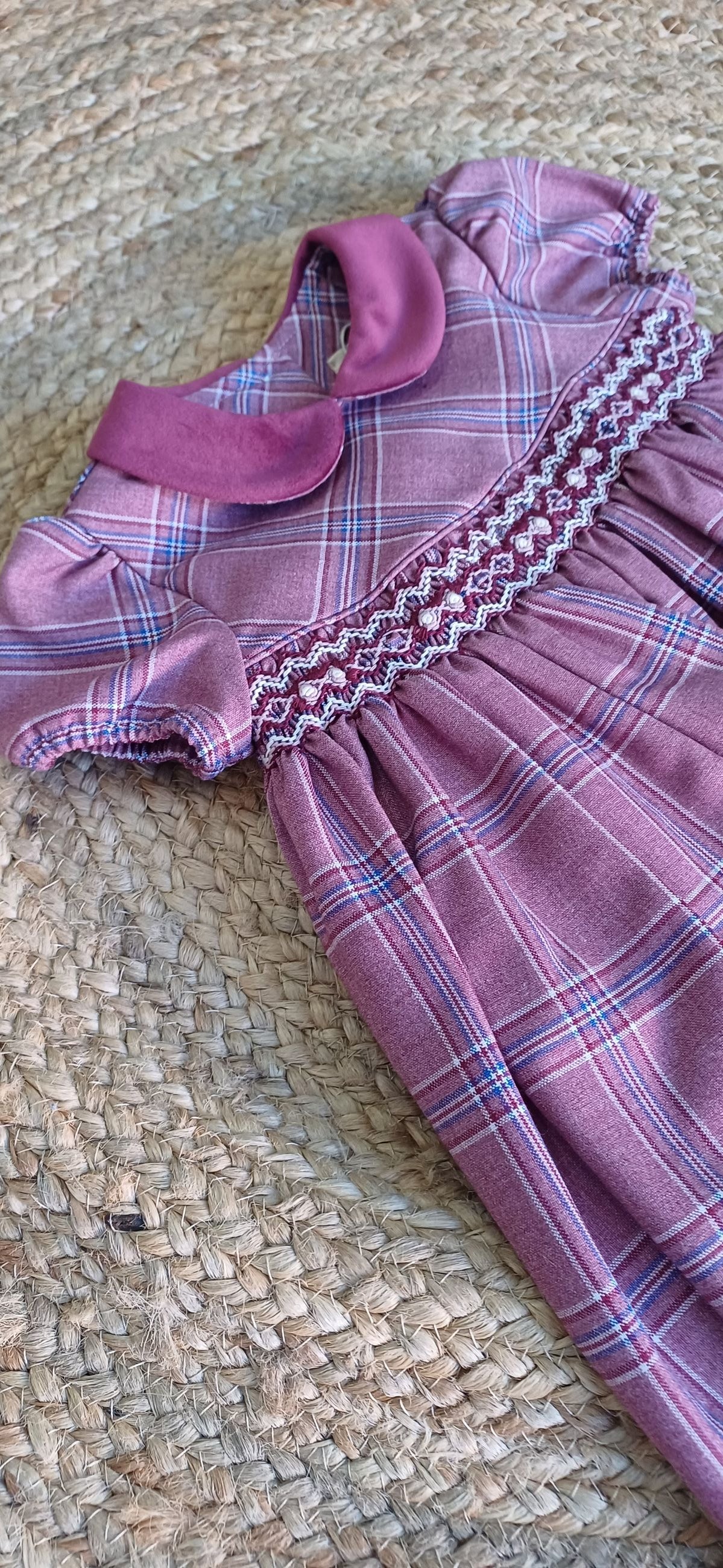 Abito check magenta - Abiti - malvi