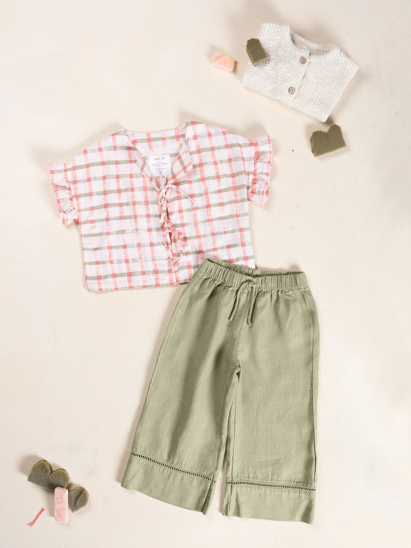 Pantaloni Green - Pantaloni - PLAYUP