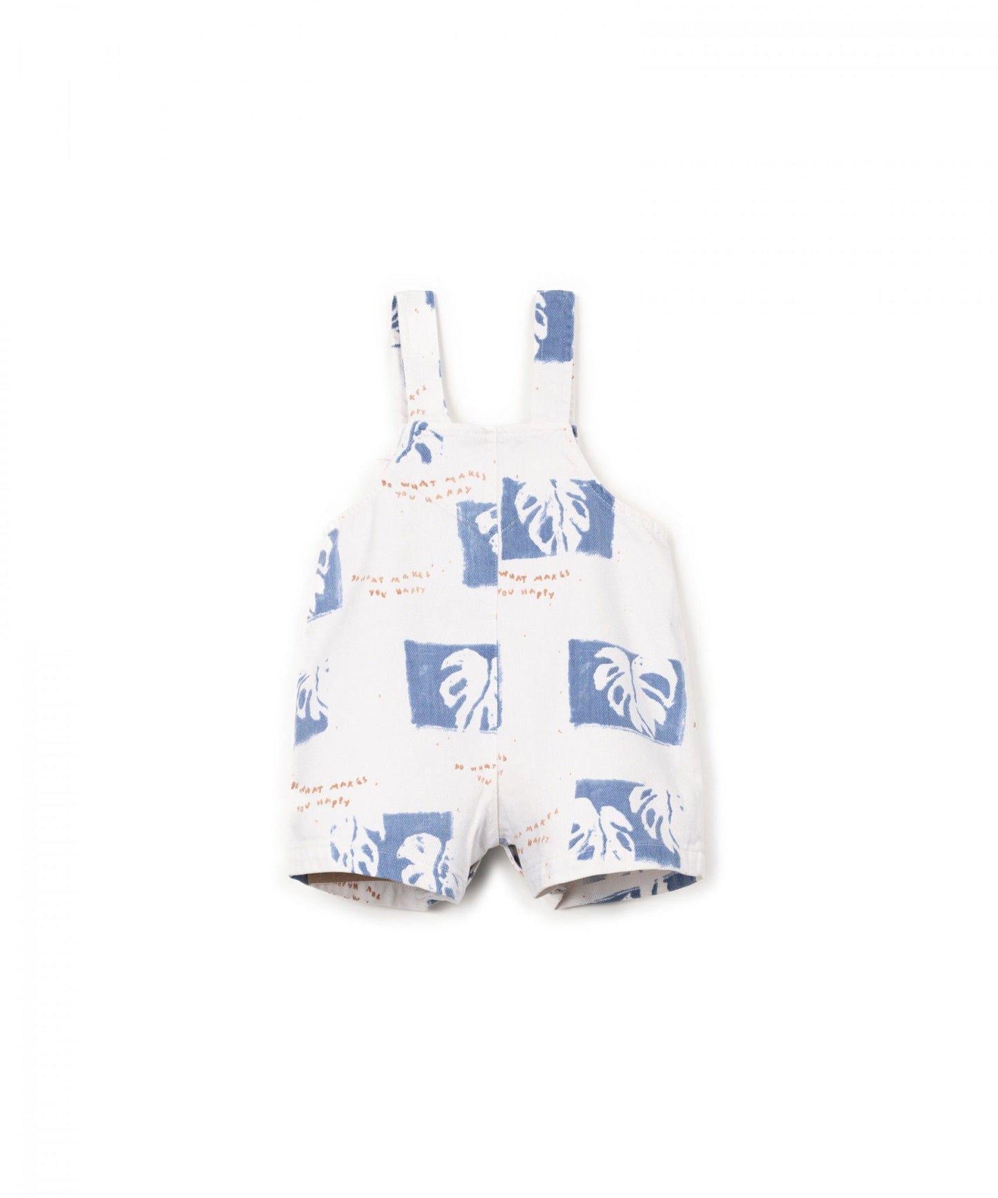 Tuta in twill con bottoni in cocco - SALOPETTE - PLAYUP