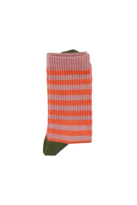 Calzini Stripes rosa - Accessori - piupiuchick