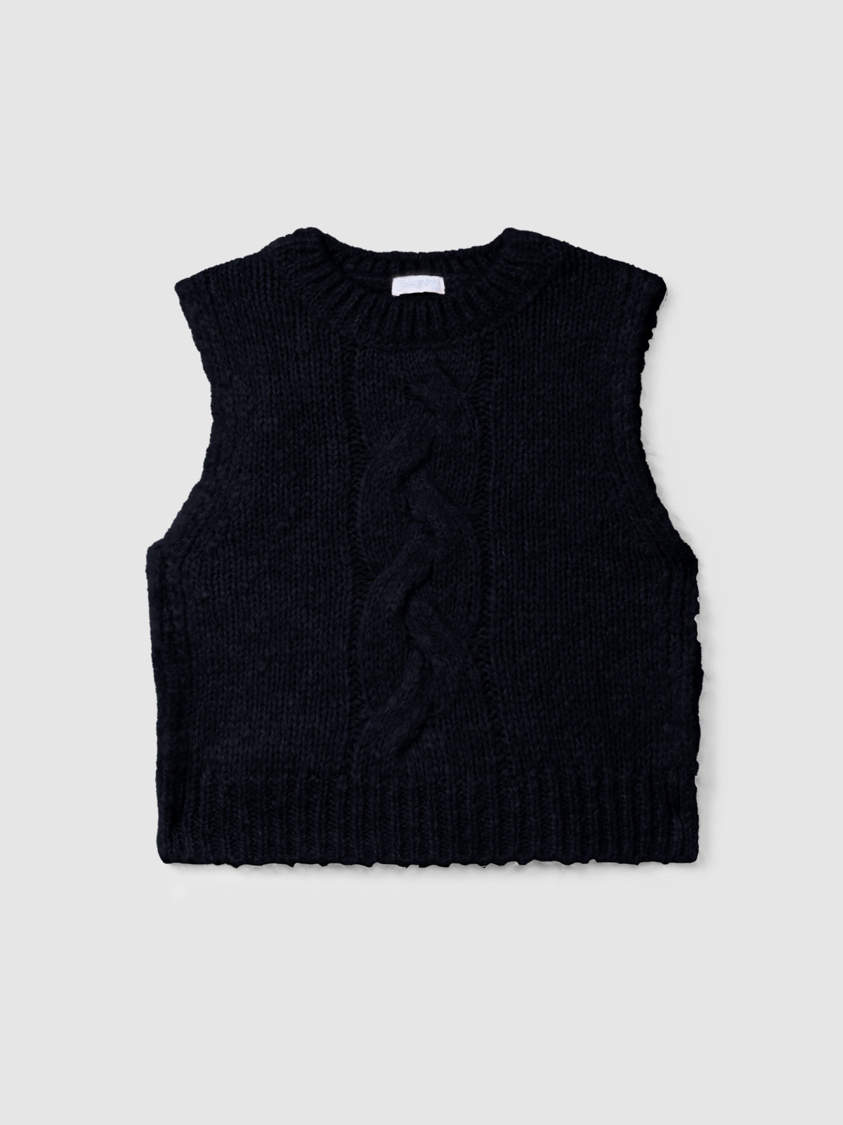 Gilet con trecce - Maglieria - Laranjinha