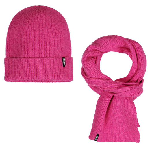 Beanie e Scarf fucsia - Cappelli - TUMBLE N DRY