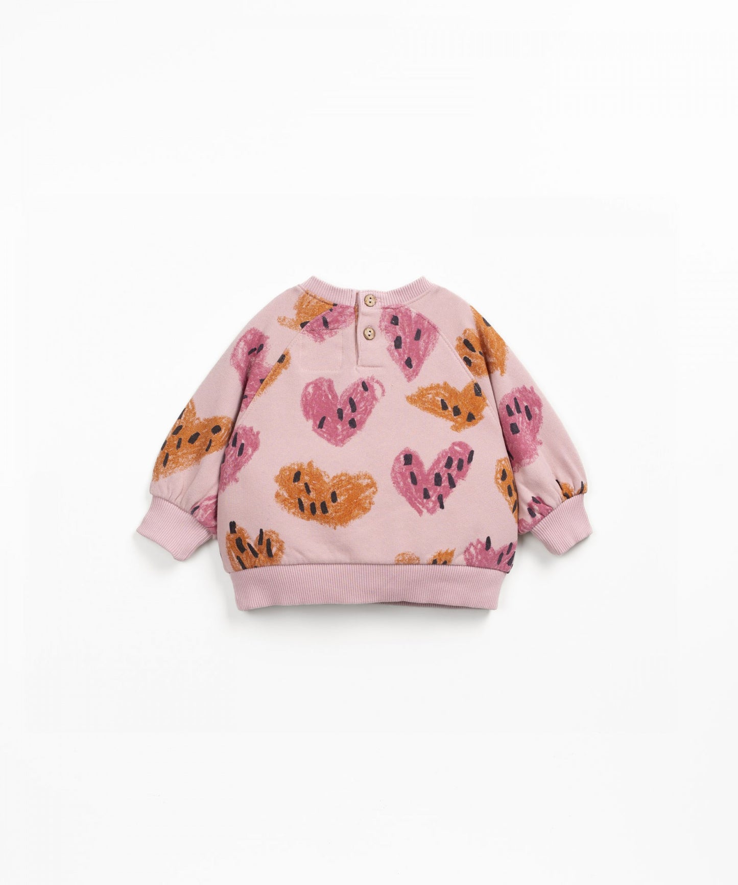 Felpa con stampa di cuori - Felpe - PLAYUP