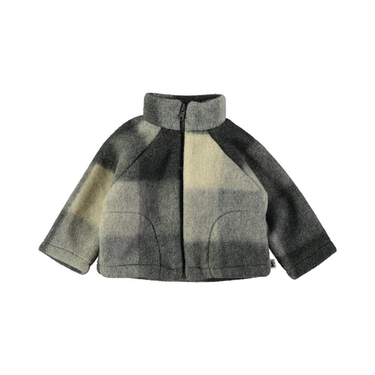 Giacca check grigio - Giacche - PETIT INDI