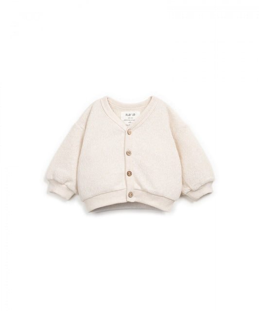Cardigan con bottoni in cocco - CARDIGAN - PLAYUP