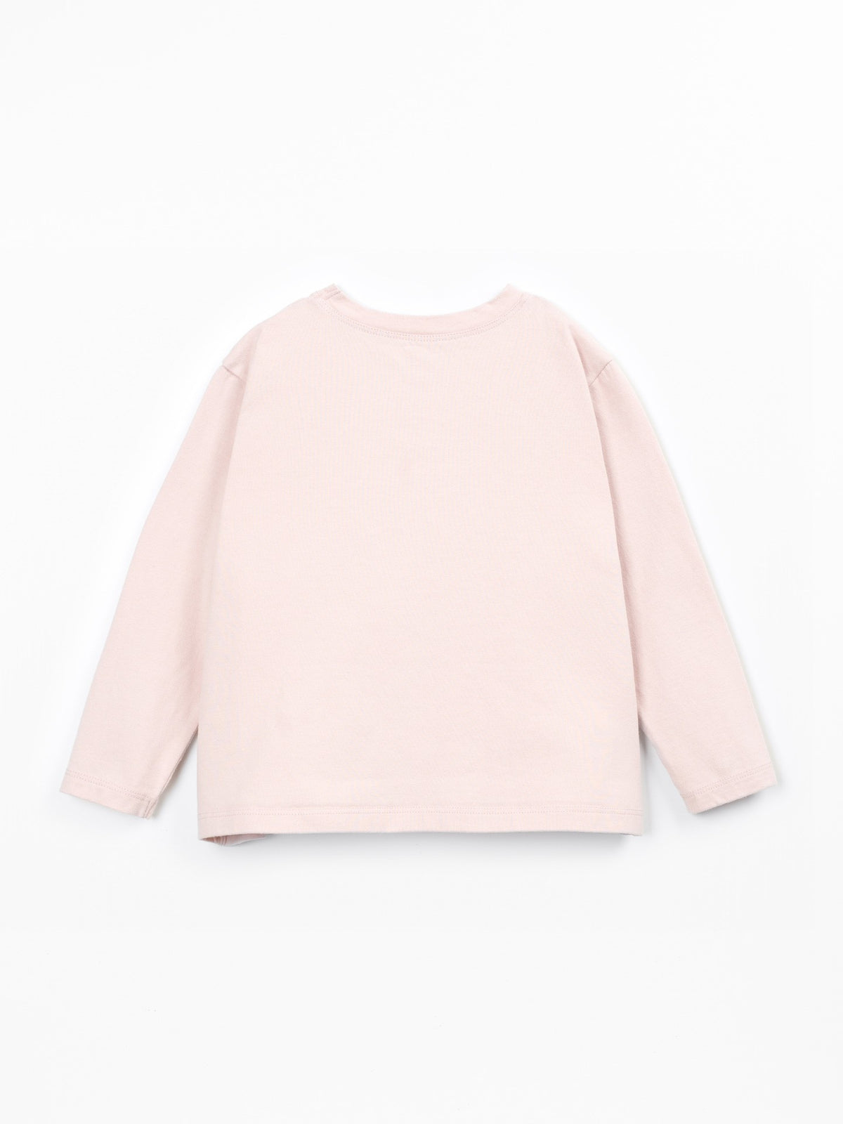 T-shirt in maglia a maniche lunghe rosa - T-Shirt e Polo - PLAYUP