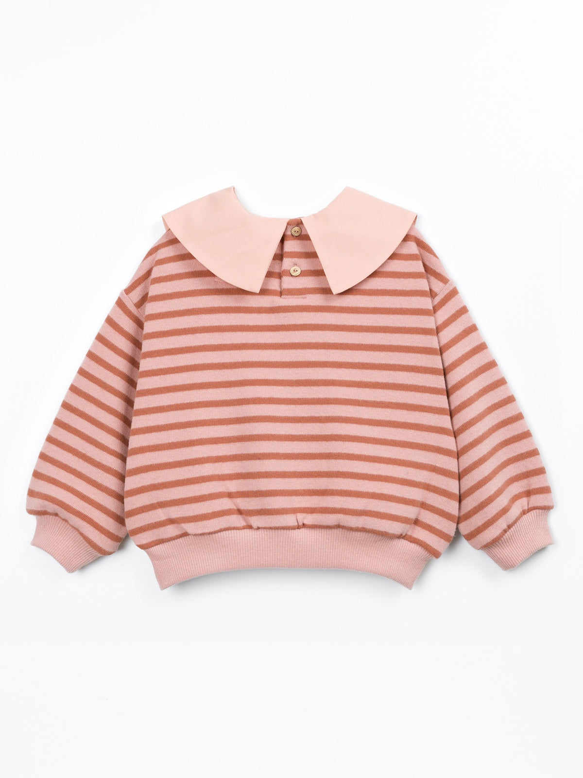 Maglia a righe con colletto a contrasto - T-Shirt e Polo - PLAYUP