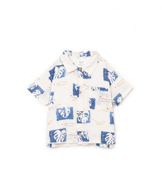 Camicia a maniche corte con stampa - SALOPETTE - PLAYUP