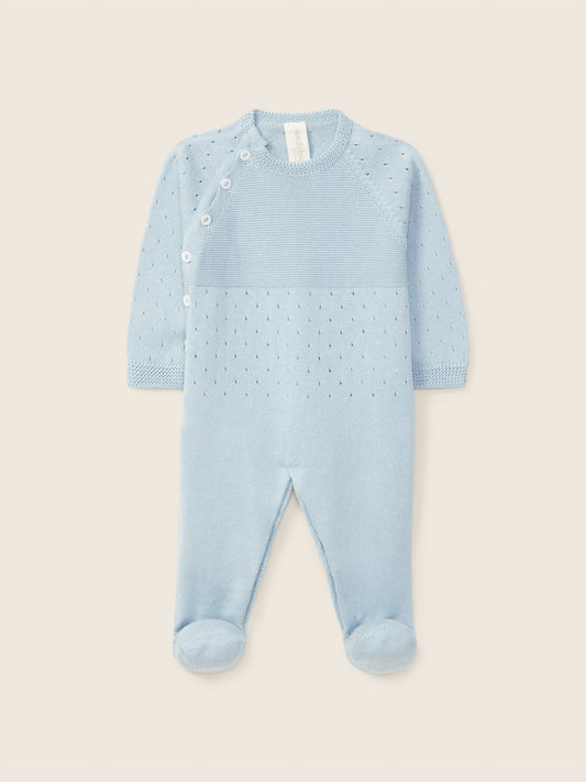 Tutina traforata azzurra - TUTINA - WEDOBLE