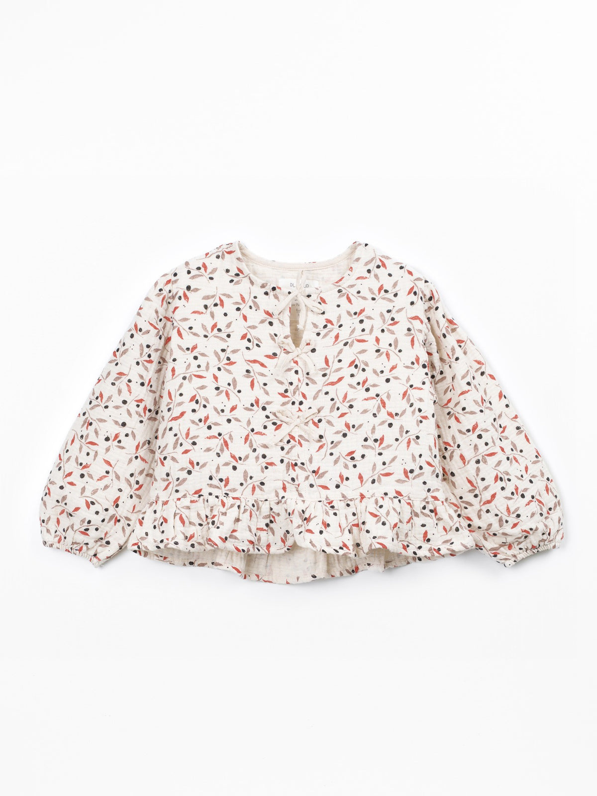 Blusa con stampa di rami d'ulivo - T-Shirt e Polo - PLAYUP