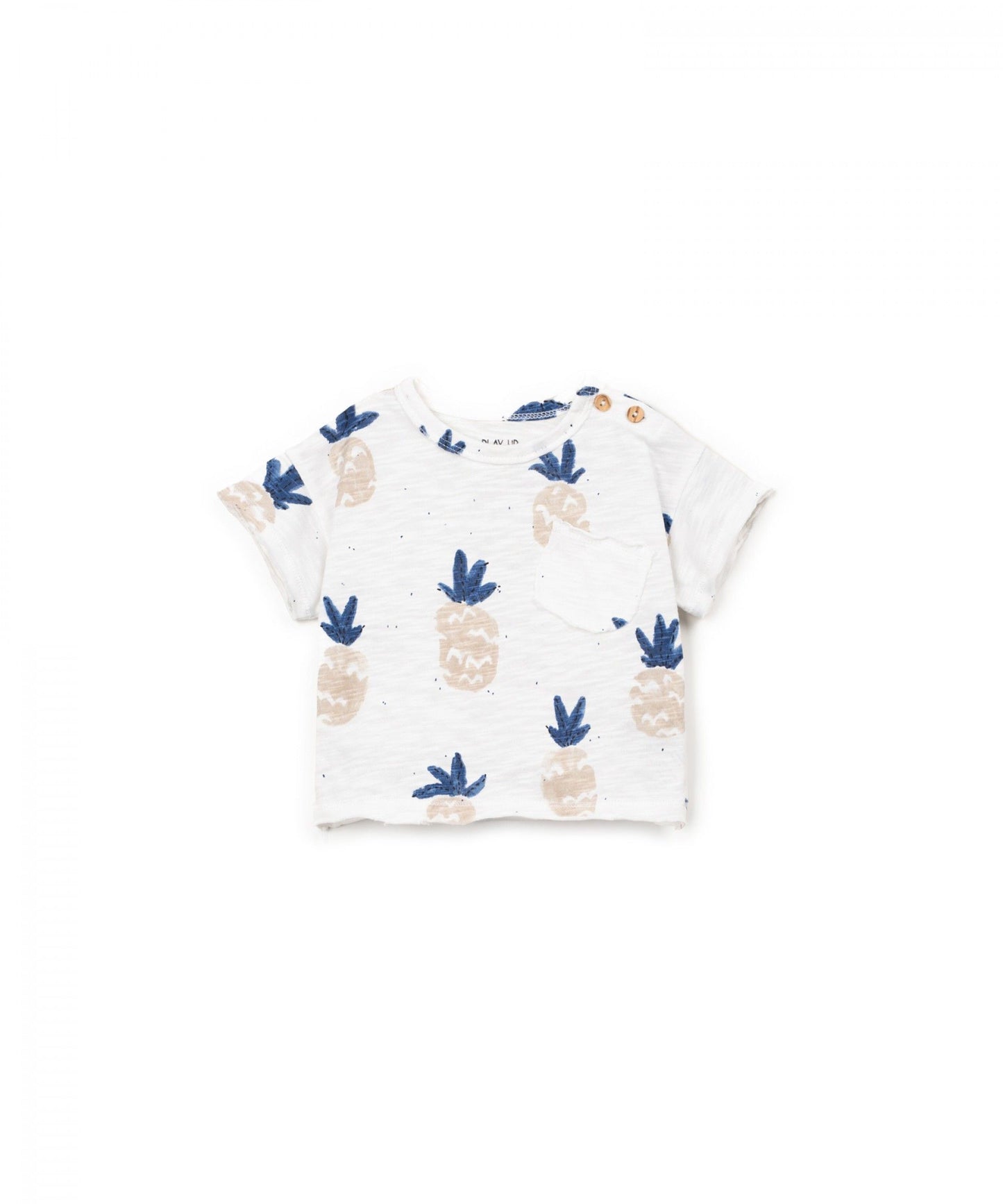 T-shirt con stampa di ananas - T-Shirt e Polo - PLAYUP
