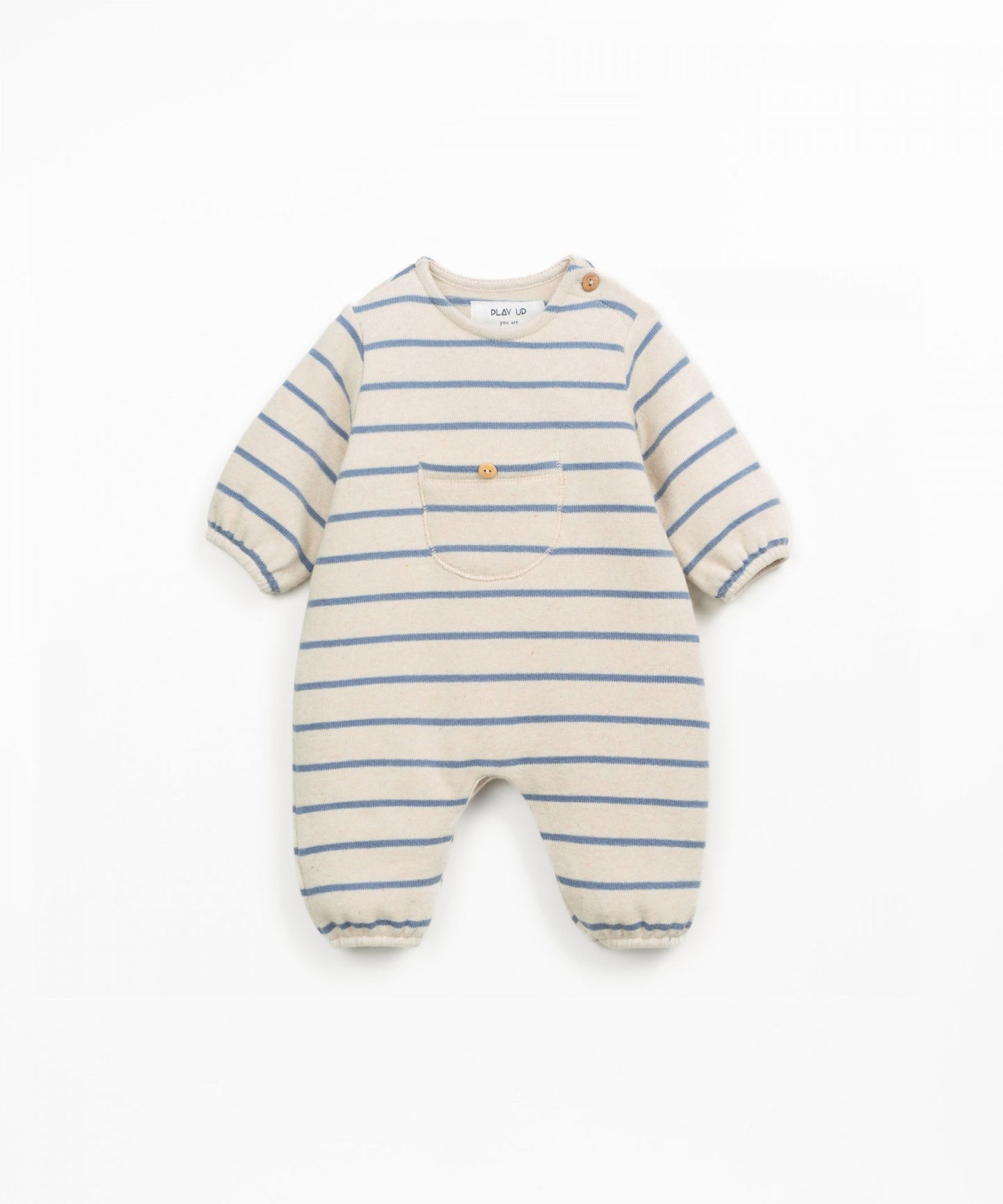 Tutina a righe con tasca - TUTINA - PLAYUP